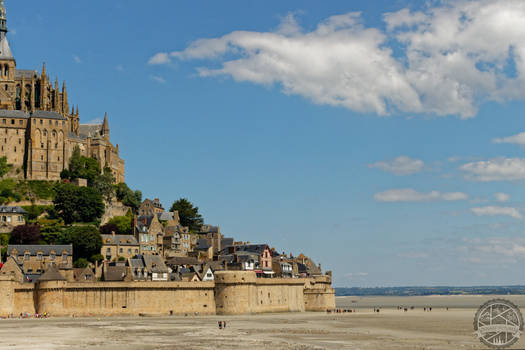 Mt St Michel - Scale and gigantism