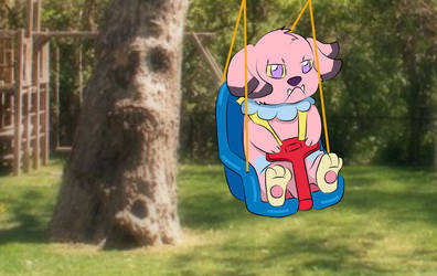 Snubbull on a Swing