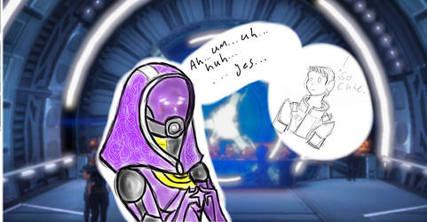 Nervous tali is so cute!