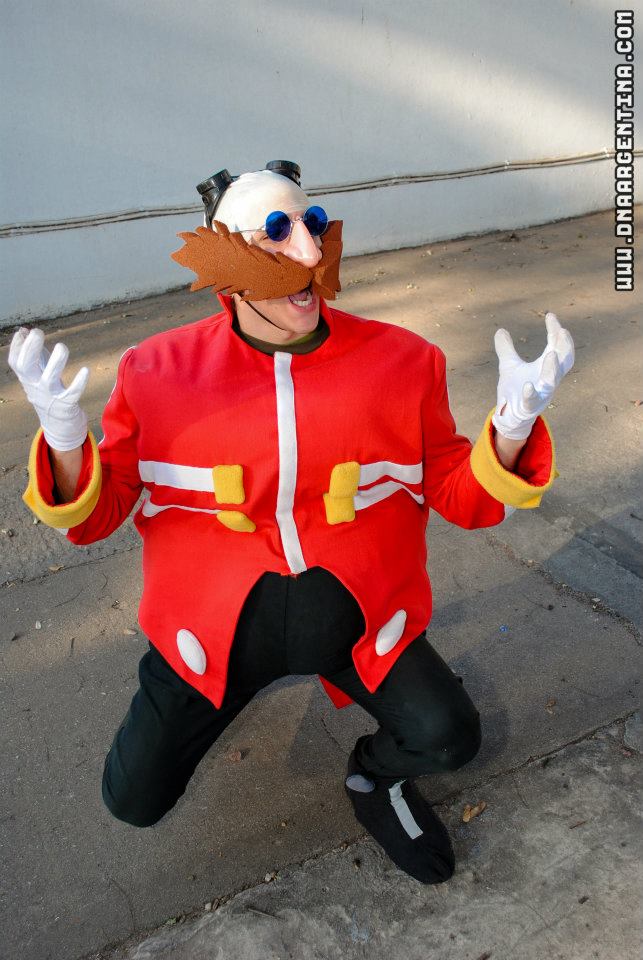 Dr Eggman cosplay in Jardin Japones 2