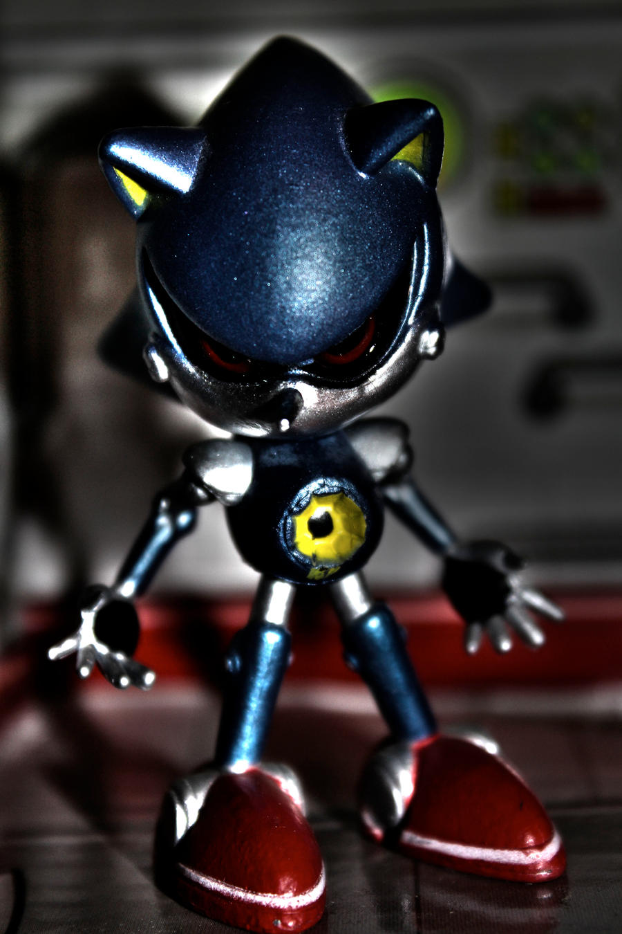Classic Metal Sonic is Pure Evil by ViluVector on DeviantArt