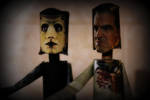 Pavi and Luigi Largo - Papercrafts from Repo!TGO by ViluVector