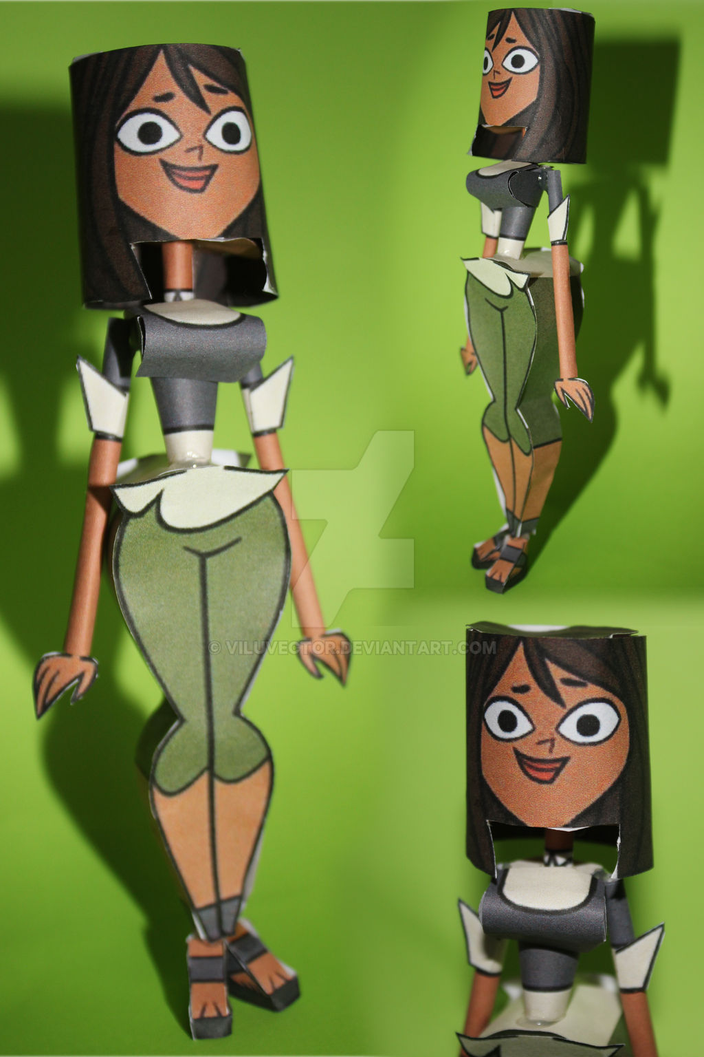 New Courtney papercraft!