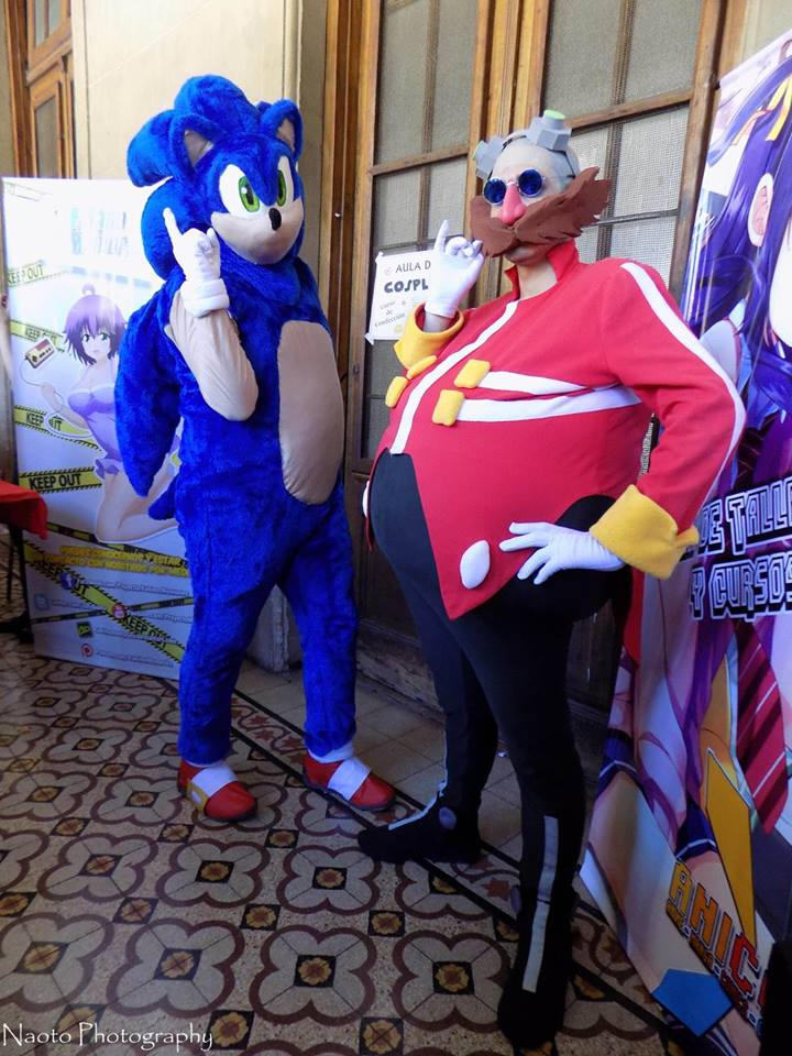 Dr Eggman and Sonic Cosplay
