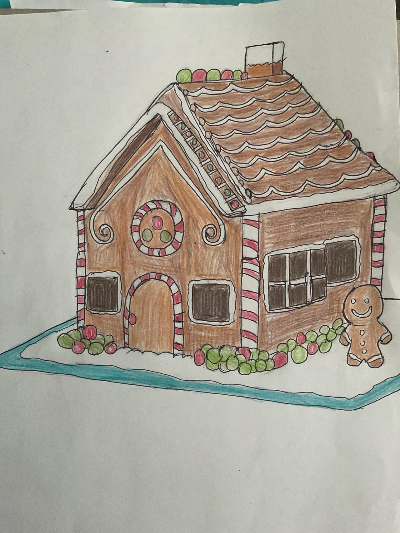 Gingerbread house by Jadaboo01 on DeviantArt