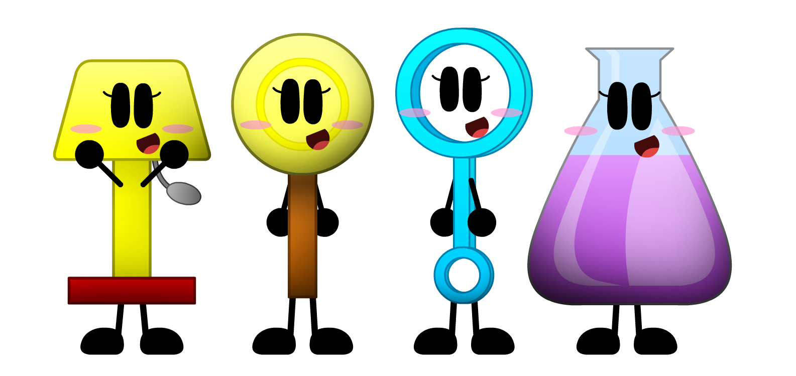 Floor lamp And Friends by Invinciblelollipop on DeviantArt
