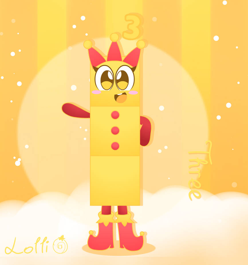 (Numberblocks) Three by Invinciblelollipop on DeviantArt