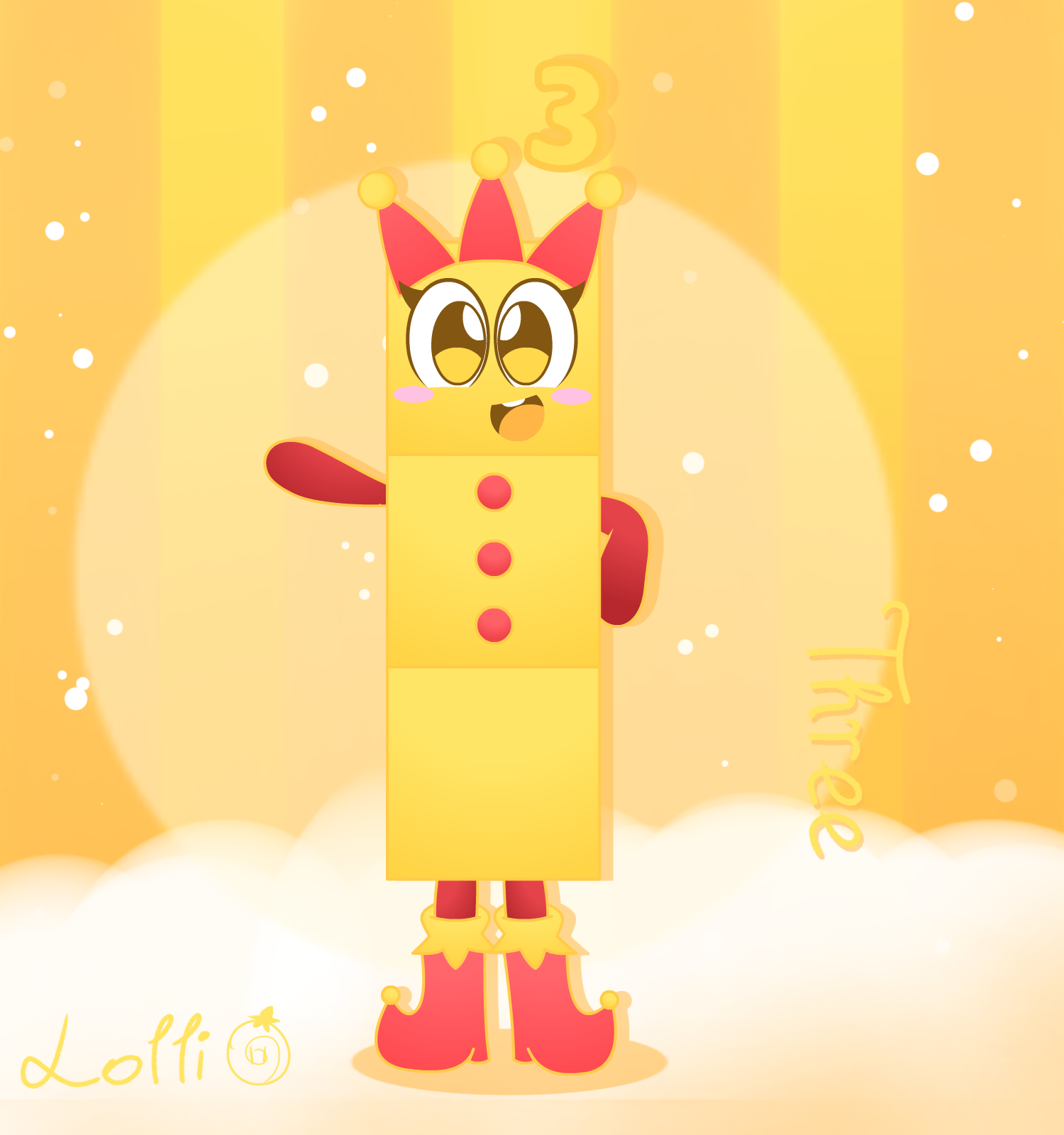 (Numberblocks) Three by Invinciblelollipop on DeviantArt