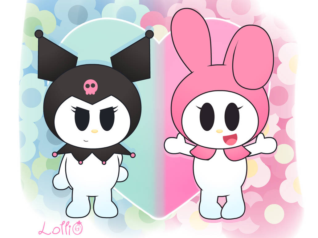 Sanrio Inflation My Melody and Kuromi by Invinciblelollipop on DeviantArt