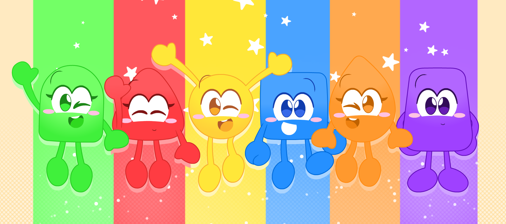 (Colourblocks) Every color is here by Invinciblelollipop on DeviantArt