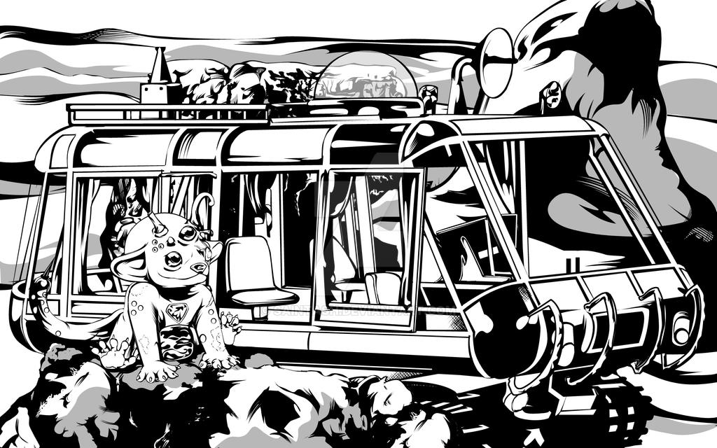 monster and Chariot by SaintAsh on DeviantArt