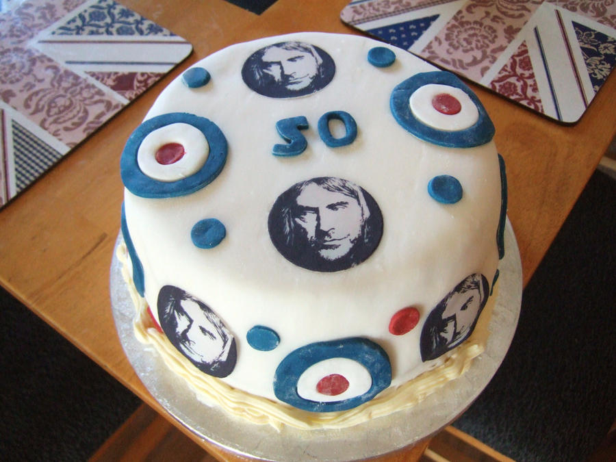 Mod Birthday Cake