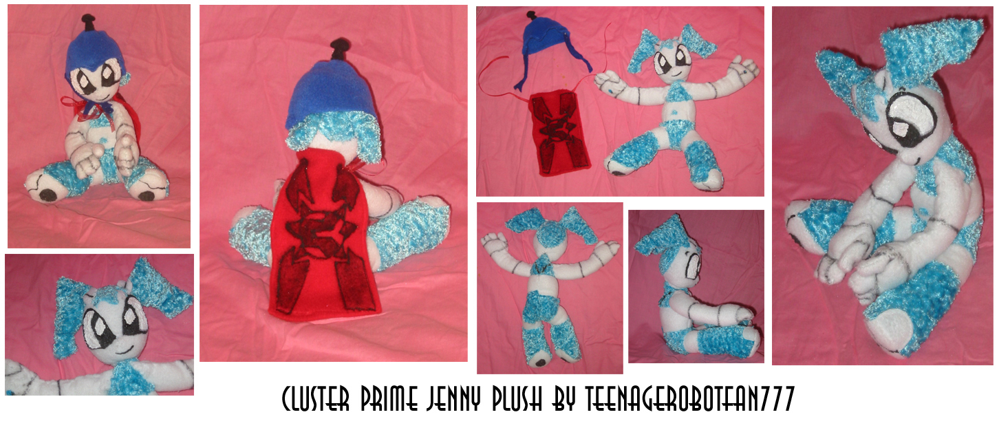 SOLD:Cluster Prime Jenny plush