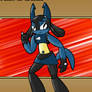 Jenny as Lucario