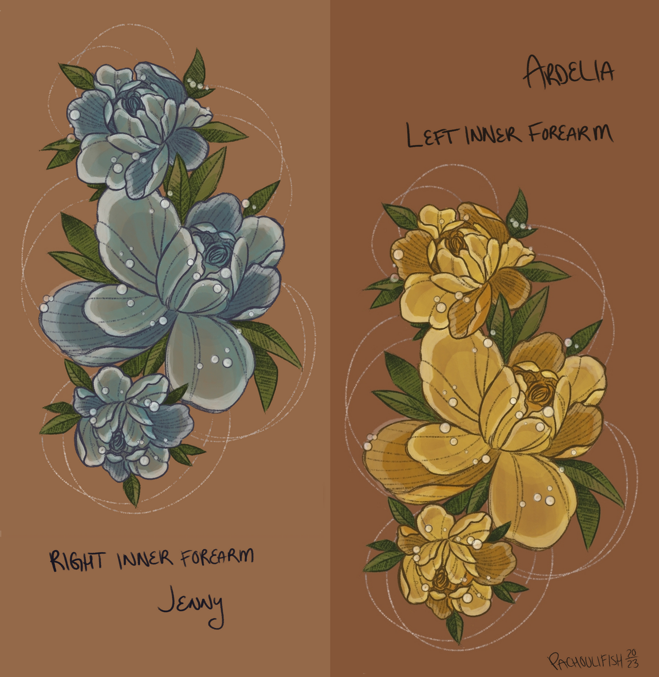 Tattoo Cousins by pachoulifishart on DeviantArt