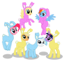 Mane 6 Bunnies