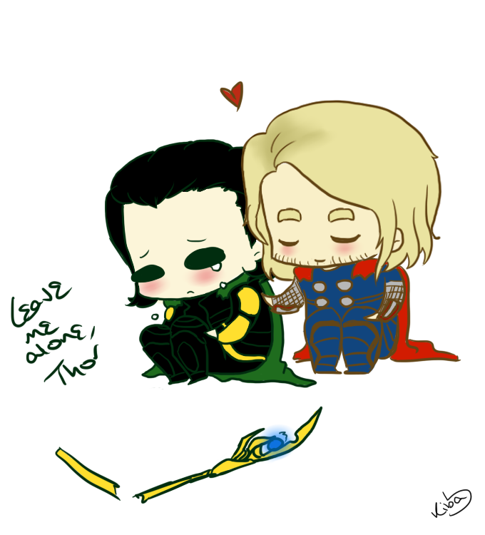 Thor Loki chibis