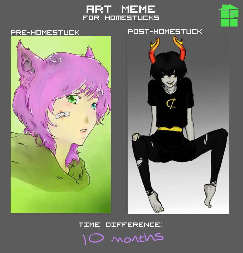 Pre-Post Homestuck Meme by Kerryopia