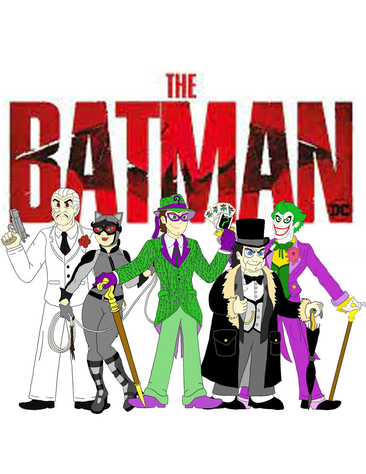 The Batman villains by D-Field22 on DeviantArt
