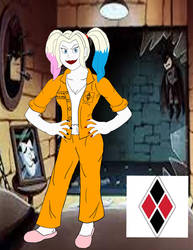 Arkham Asylum Inmate #2:Harley Quinn