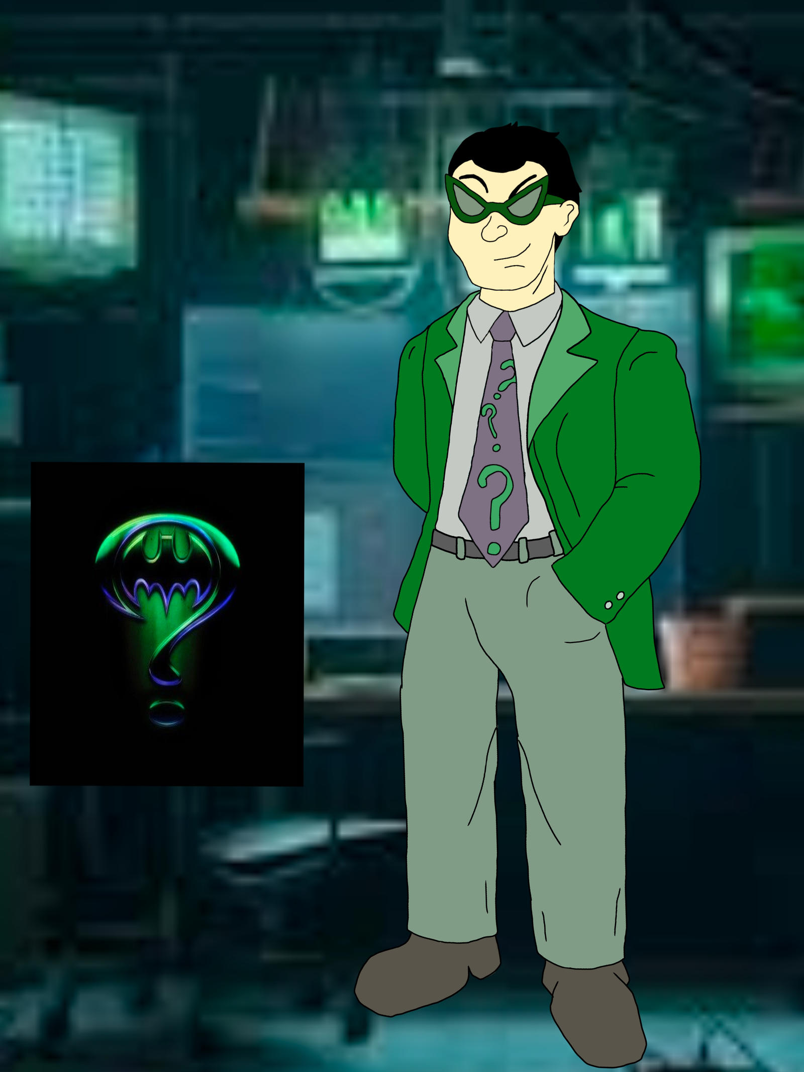 Alternate Earth Rogue #2: The Riddler by D-Field22 on DeviantArt