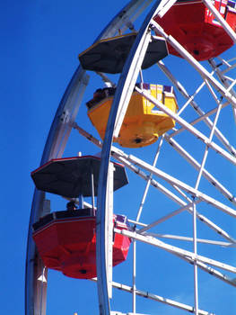 Perfect Sky for a Ferris Wheel Ride