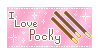 I Love Pocky Stamp