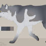 Gray Realistic Wolf Adopt (Open) - LOWERED