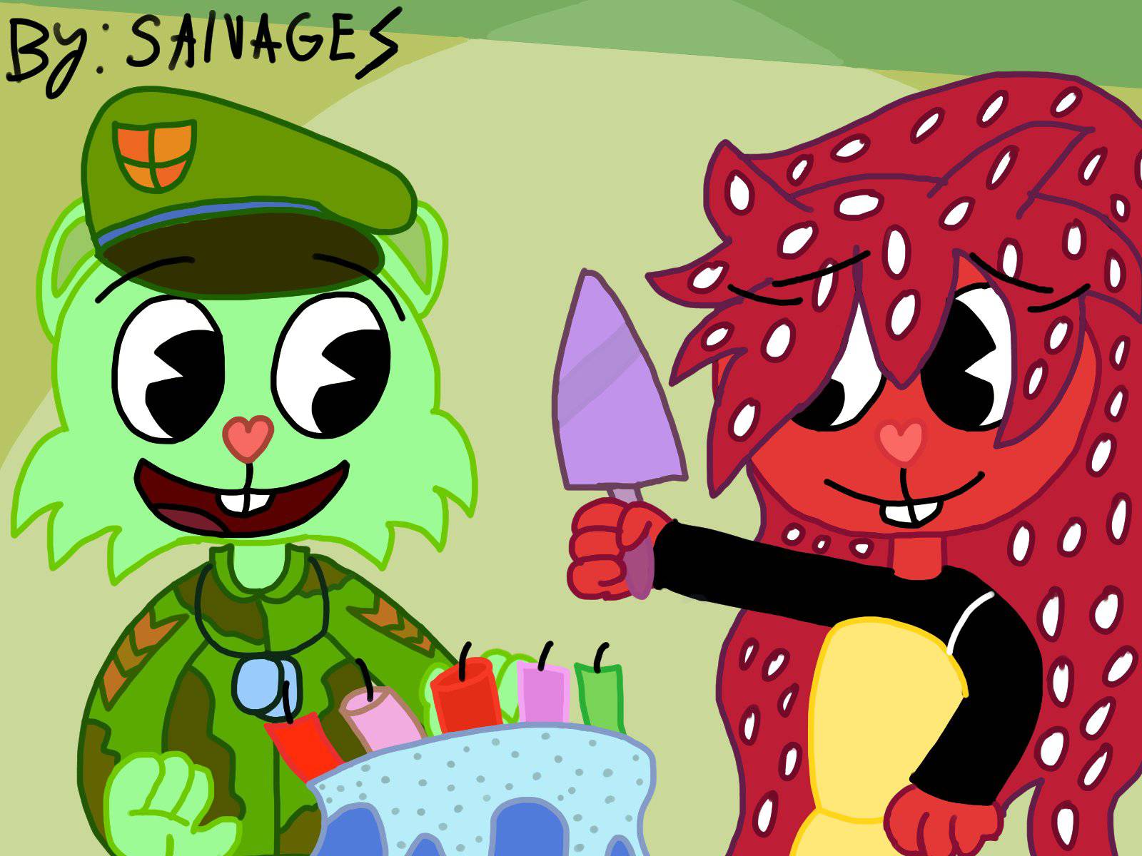 Flippy x flaky 2 by salvagesonic359 on DeviantArt