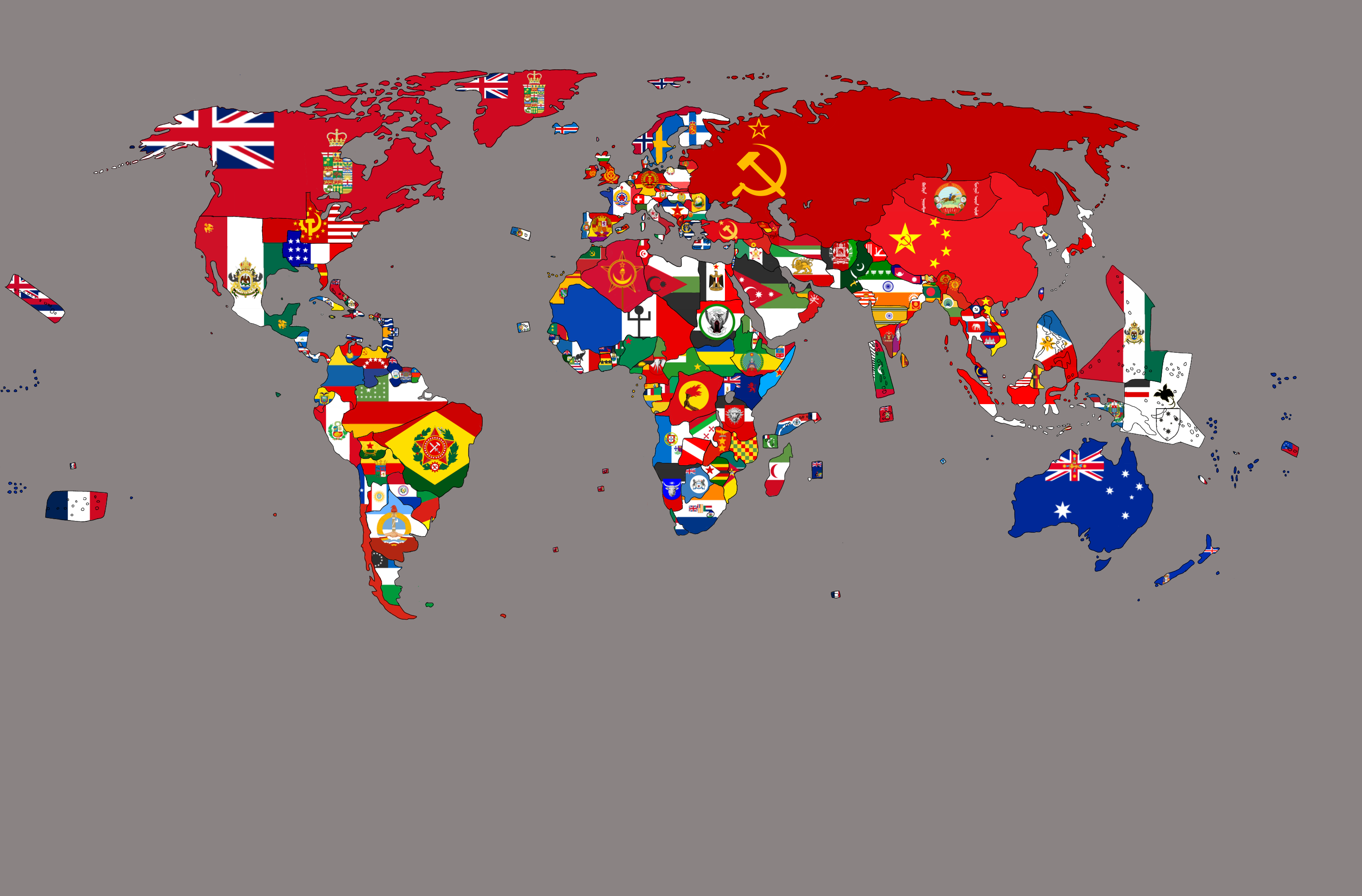 Deviantart Cold War Map Alternate cold war by CB02dumpster on DeviantArt