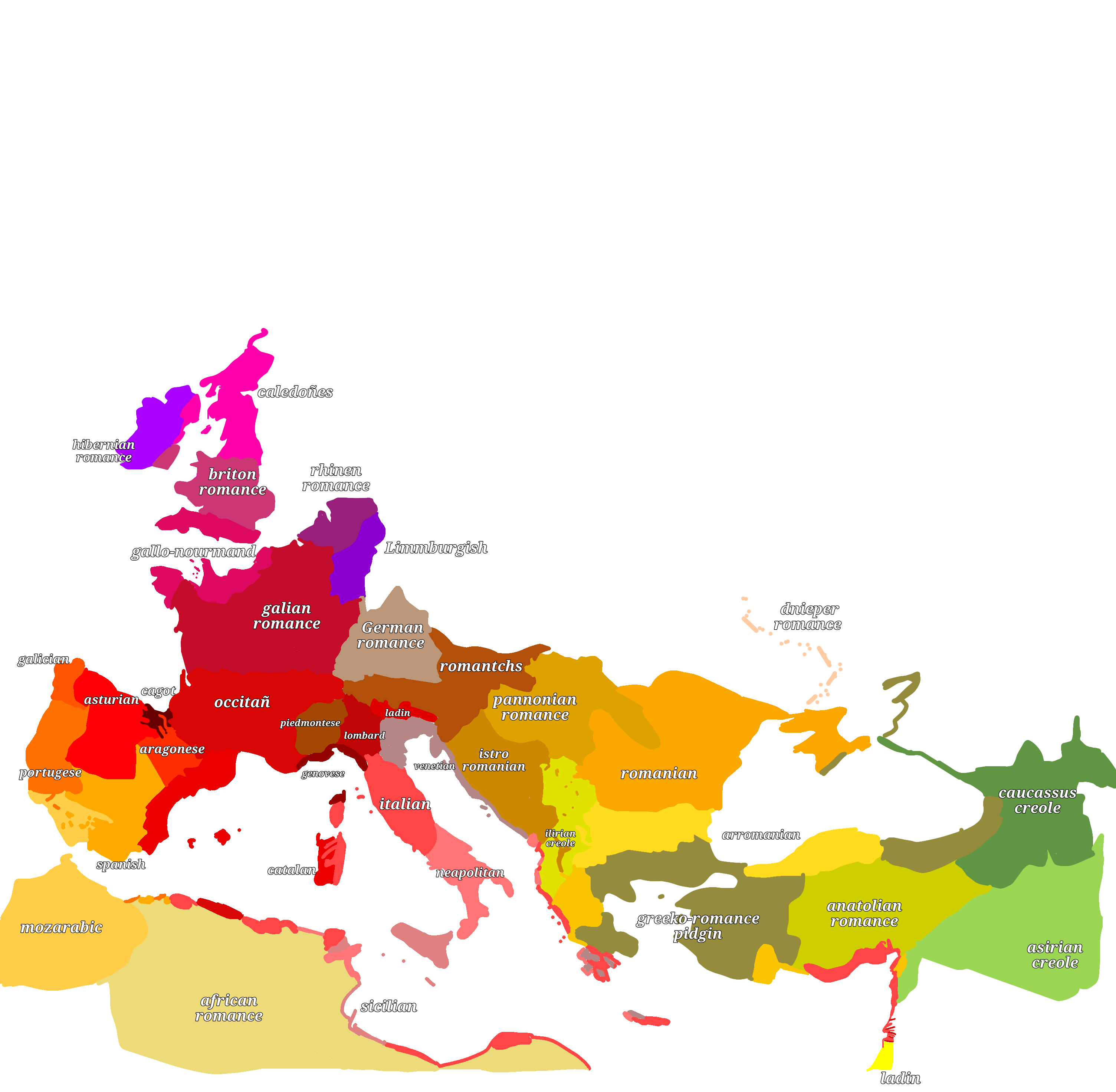 Alternate romance languages un europe. by CB02dumpster on DeviantArt
