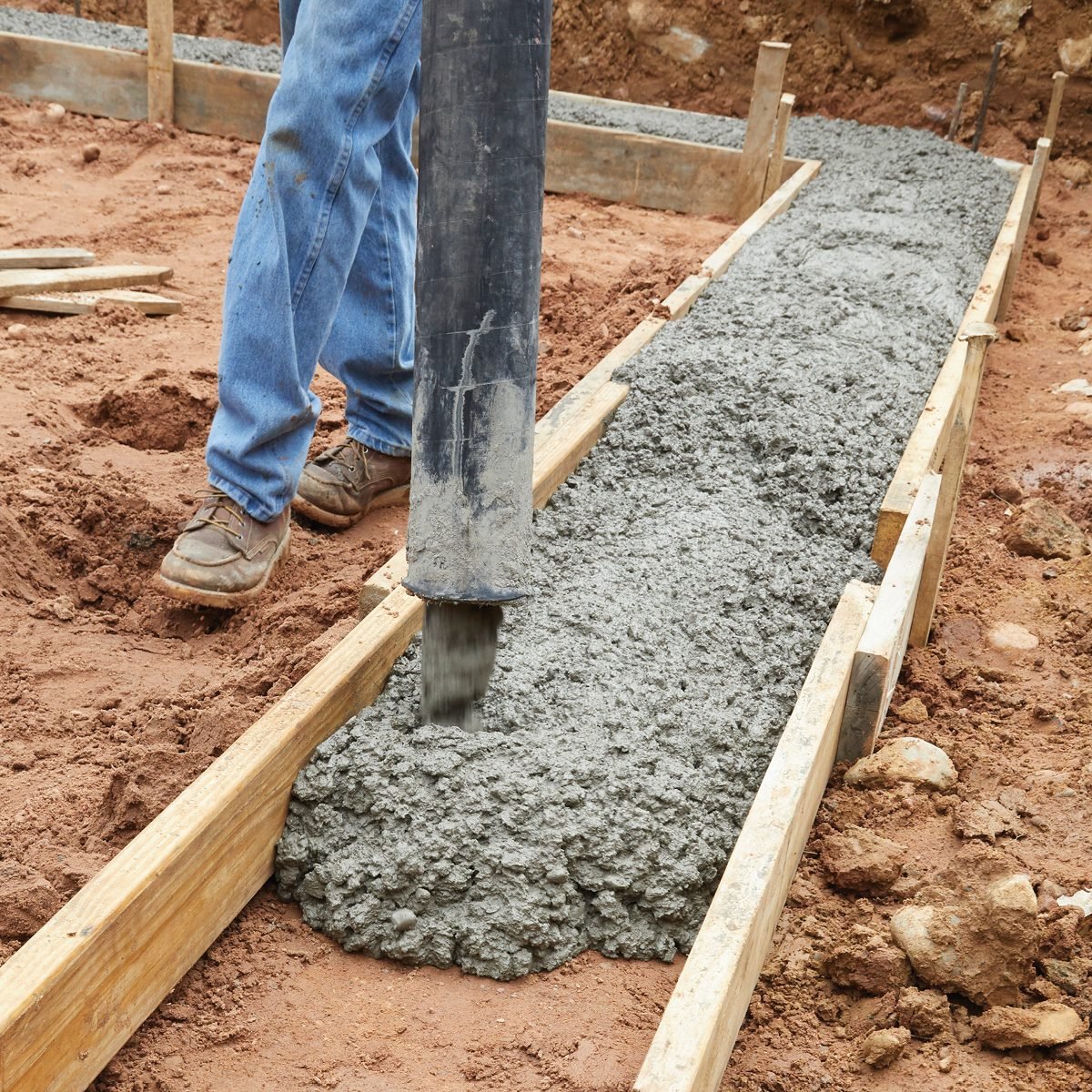 Pouring Concrete