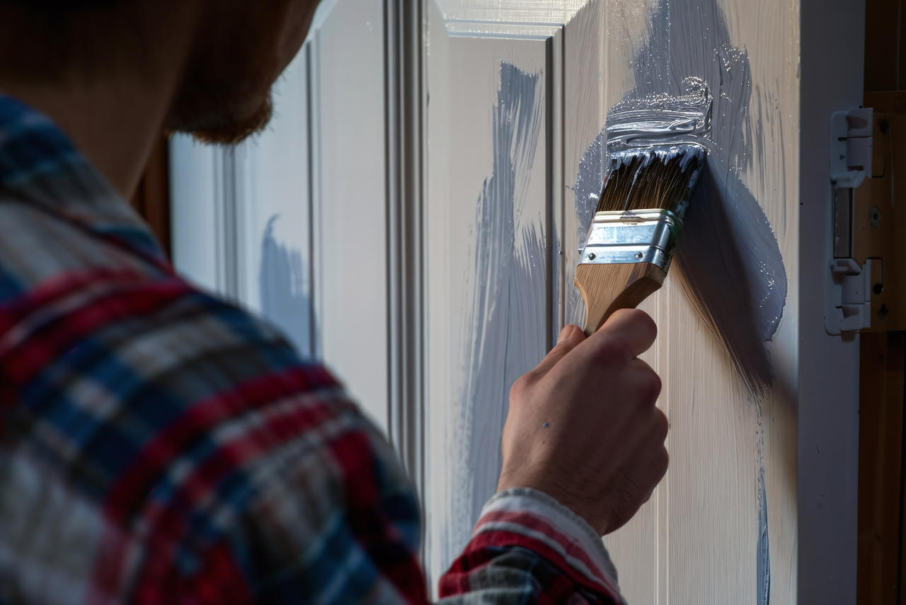 Door painting in london