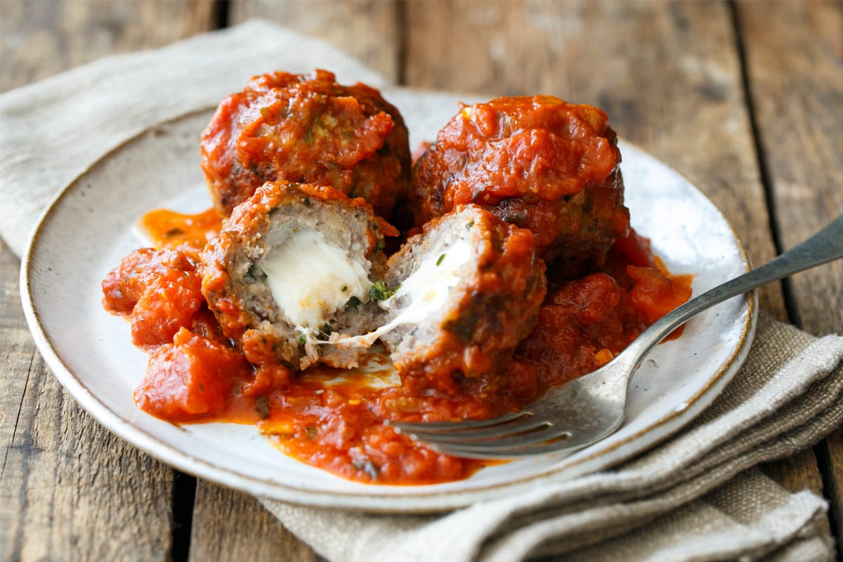 Meatballs with Cheese