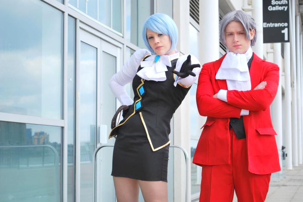 Miles and Franziska together