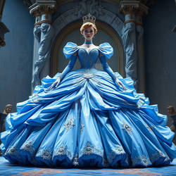 Disneys Cinderella in a colossal, 512 stone, 1080