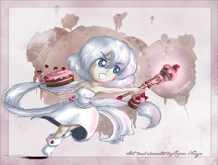With the force of the cake by RevenNiaga