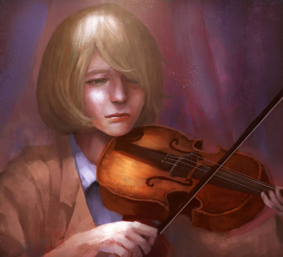 The sad violinist by JohnCHChiu on DeviantArt