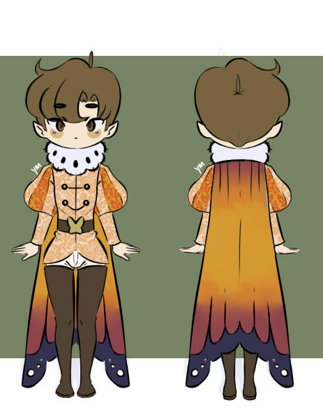 Rpg Butterfly RPG Character: Butterfly Prince by YuukiMassacre on DeviantArt