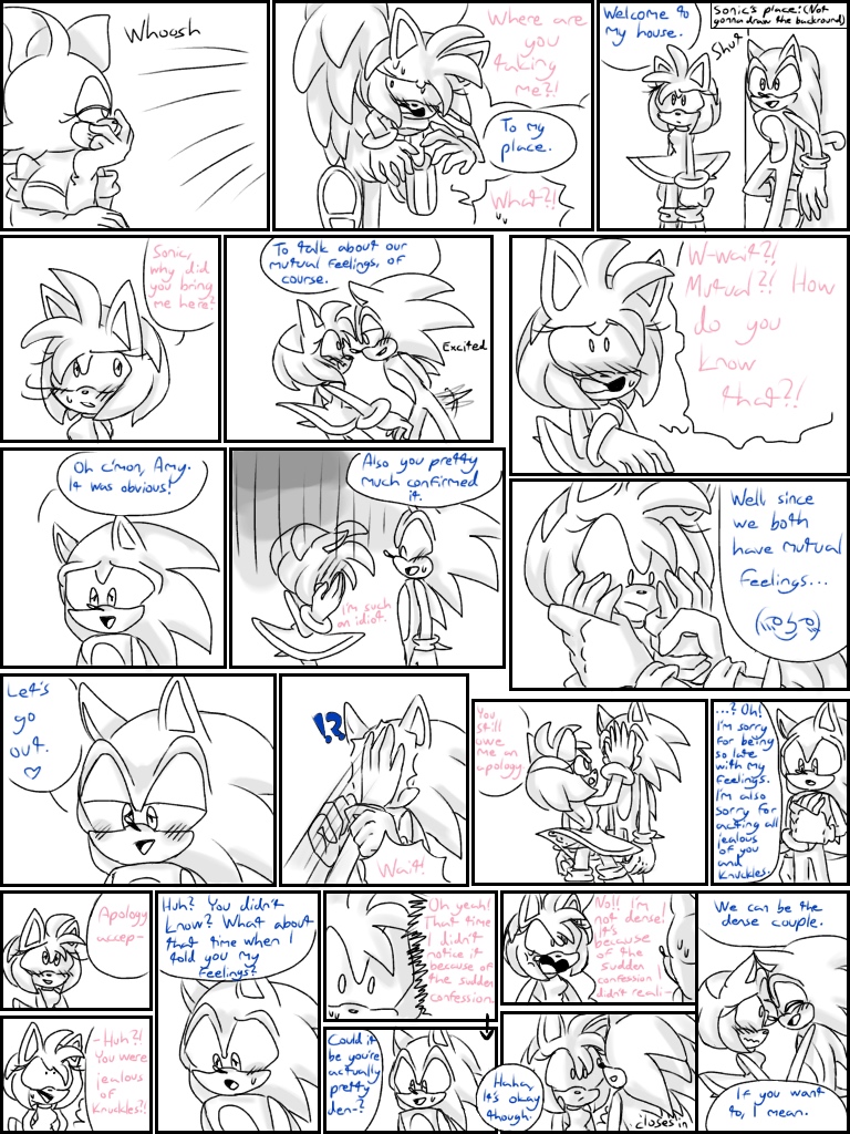 Sonamy Comic Part1 by DawnHedgehog555