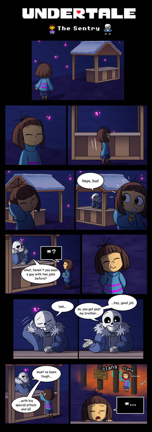Undertale - The Sentry - part 1 by TC-96 on DeviantArt