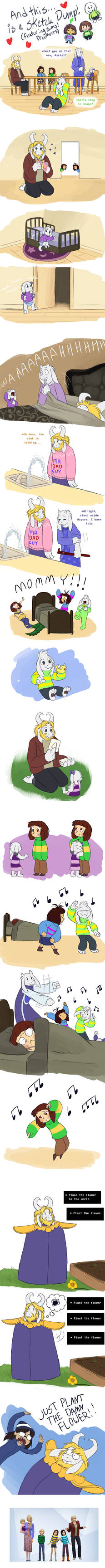 Undertale - is it really a sketchdump? by TC-96 on DeviantArt