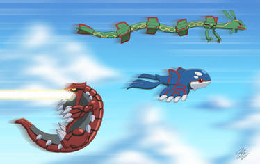 Groudon learned fly!