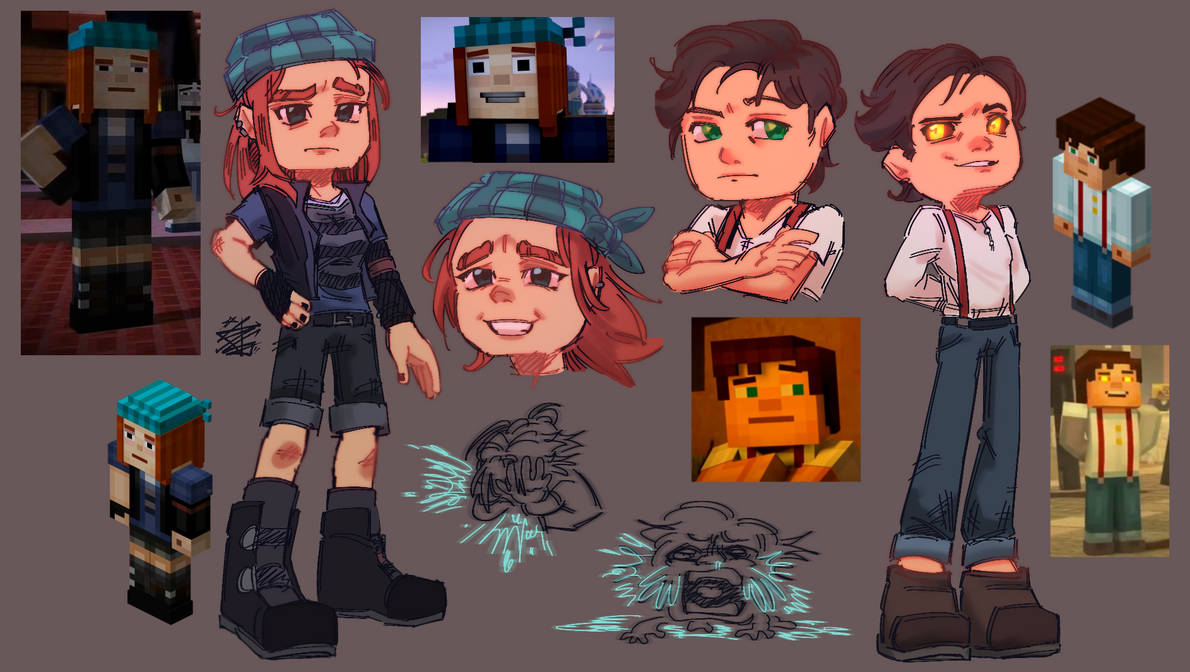 MCSM doodles by SoggyCereal360 on DeviantArt