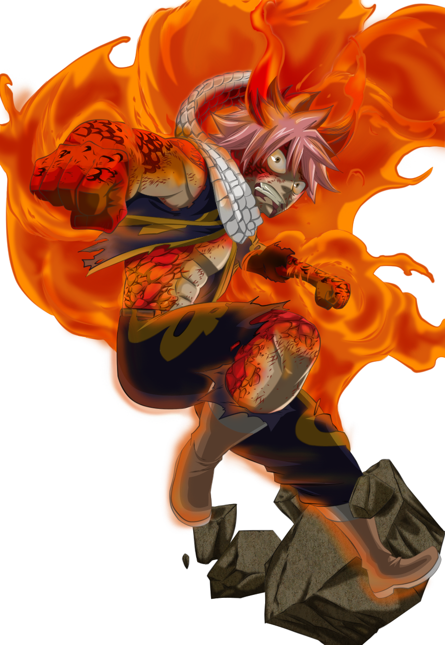 Natsu in dragon force