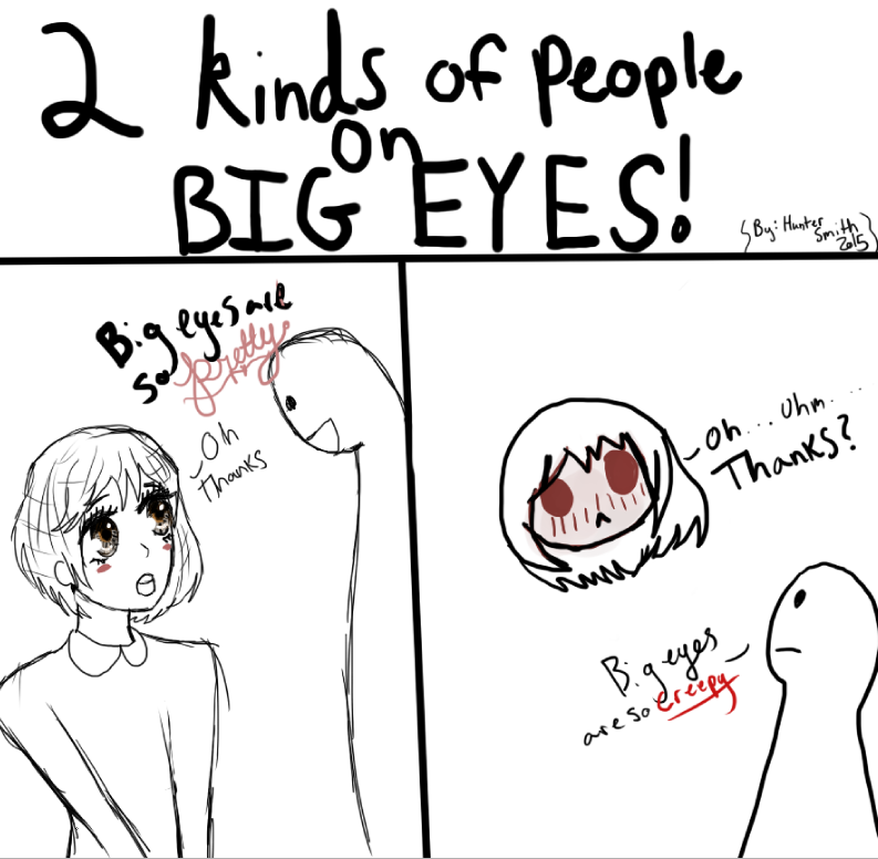 Big eyes-Comic