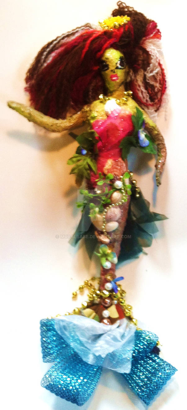 Funky Shell Mermaid by MURALBABE on DeviantArt