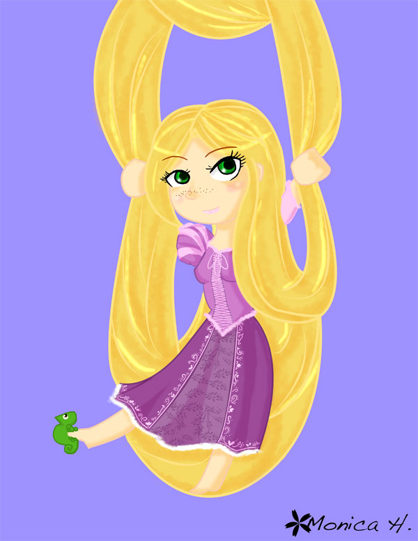 FanArt: Chibi Rapunzel