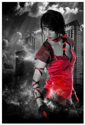 Female Red-Tography : Superhero Wanna Be part 9