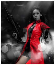 Female Red-Tography : Superhero Wanna Be part 12